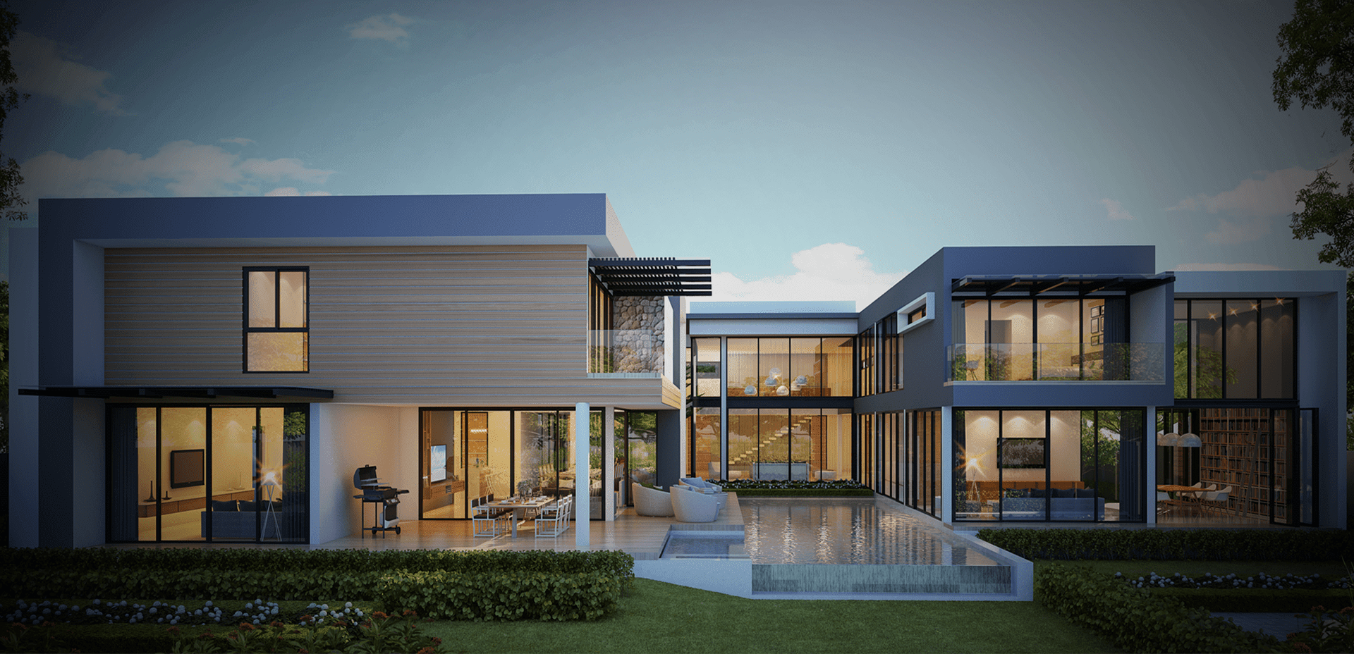 ART TECH HOME บริษัทรับสร้างบ้านหรู Modern Luxury Premium