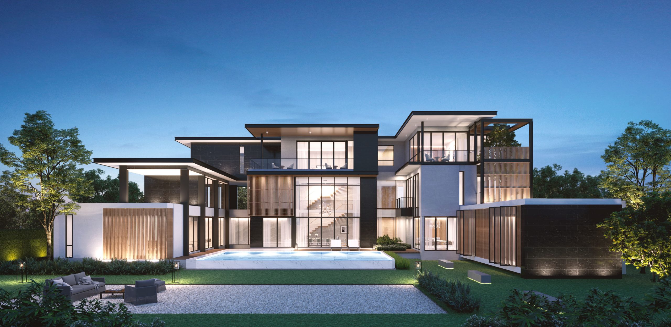 ART TECH HOME บริษัทรับสร้างบ้านหรู Modern Luxury Premium