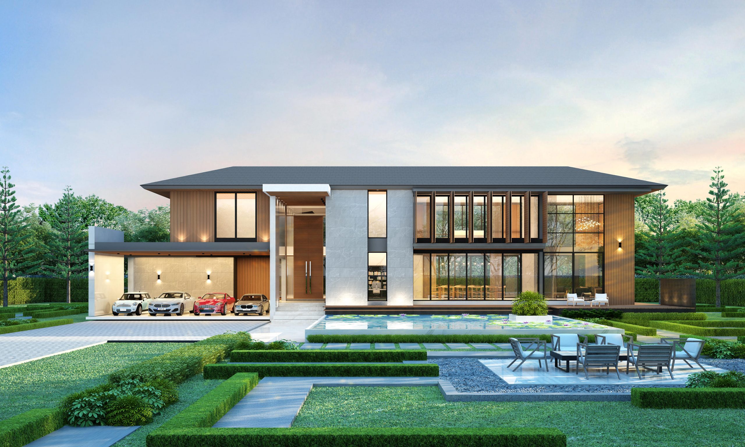 ART TECH HOME บริษัทรับสร้างบ้านหรู Modern Luxury Premium