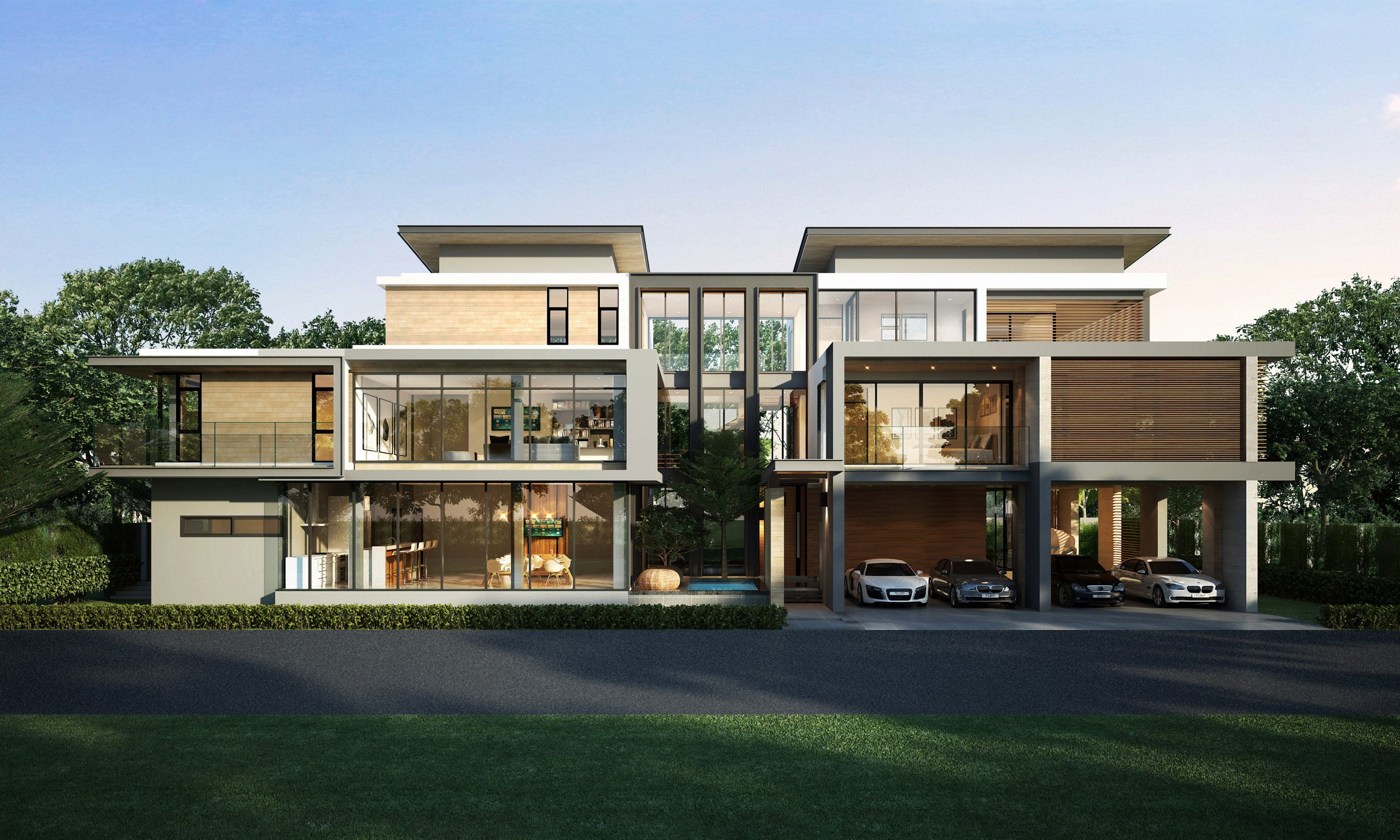 ART TECH HOME บริษัทรับสร้างบ้านหรู Modern Luxury Premium