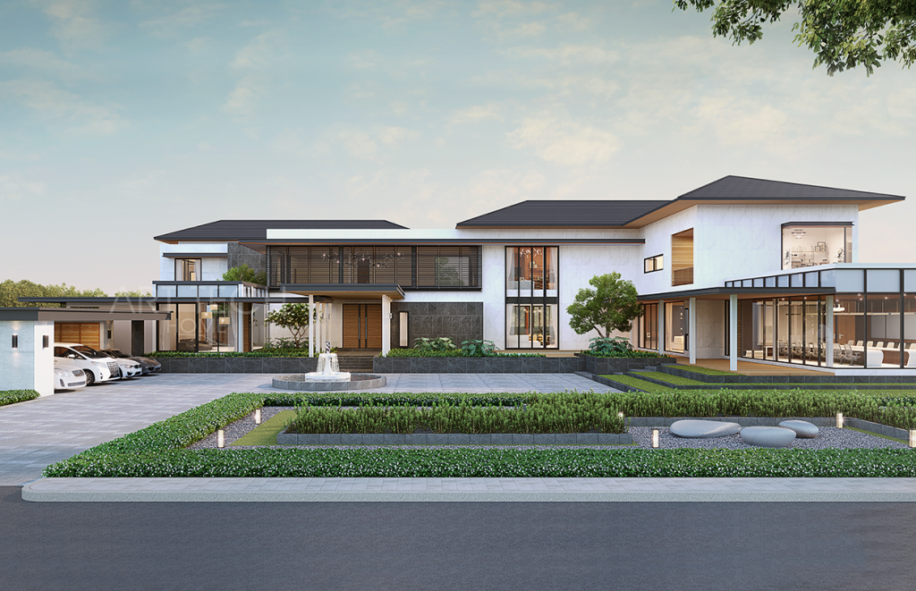 ART TECH HOME บริษัทรับสร้างบ้านหรู Modern Luxury Premium